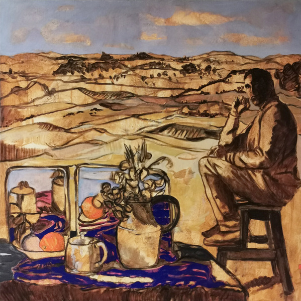 sans titre 4 - 100x100 - technique mixte